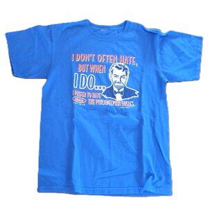 NY Giants Blue “I Don’t Always Hate…” T-Shirt Men’s Large NFL Tee